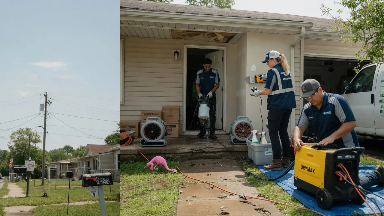 Storm Damage Water Removal in Halifax, NC near me